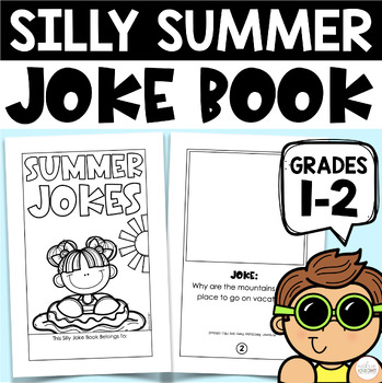 Preview of Summer Reading and Writing Activity - An Interactive Joke Book for Grades 1-2