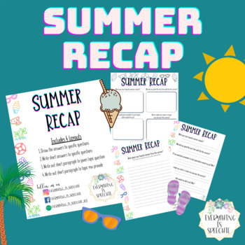 Preview of Summer Recap