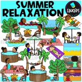 Summer Relaxation Clip Art Set {Educlips Clipart}