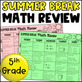Summer Review {5th Grade Math}
