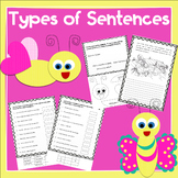 Four Types of Sentences Worksheet