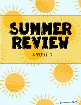 Preview of Summer Review ELA & Math