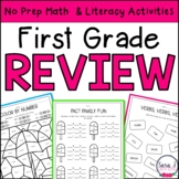 Summer Review First Grade