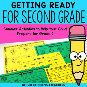 Preview of Summer Review Packet {1st to 2nd Grade}
