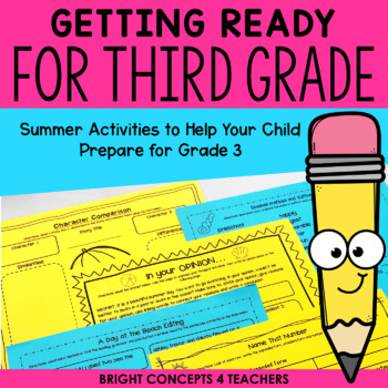 Preview of Summer Review Packet {2nd to 3rd Grade}