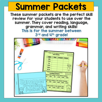 Summer Packet: 3rd Grade Summer Review Packet | TpT