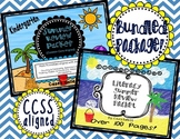 Summer Review Packet {Kindergarten Math & Literacy}