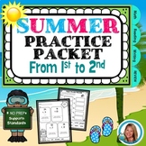 First Grade Summer Packet | From 1st grade to 2nd