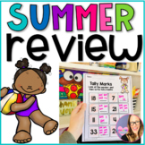 Summer Review Worksheets (Kindergarten & First Grade)