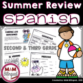 Summer Review Reading and Writing Activities in SPANISH (2