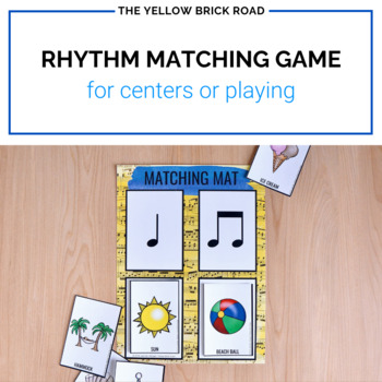 Preview of Summer Rhythms: a matching game - rhythm games - music matching games
