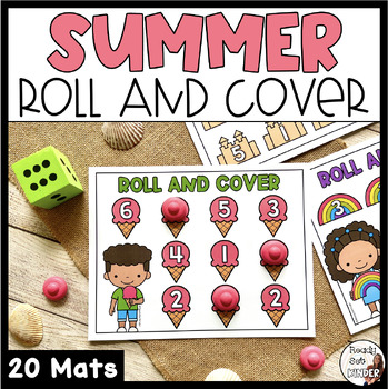 Seasonal roll and cover games - The Measured Mom