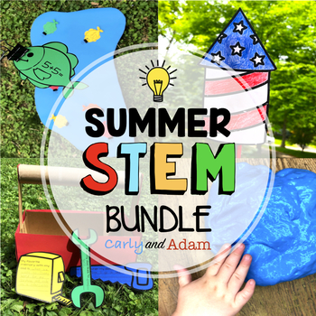 Preview of Summer STEM Activities and Challenges BUNDLE