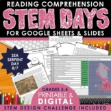 Summer STEM Activities Reading Comprehension & Design Chal