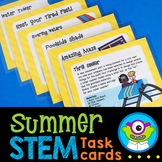 Summer STEM Activities Task Cards + SeeSaw