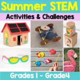 Summer STEM Activities and Challenges (For Gr1-Gr4)