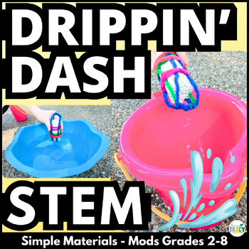Preview of Summer STEM Activity or End of the Year STEM Activity - Drippin' Dash Challenge
