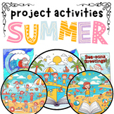 Summer STEM Bundle:5 Fun-Filled Projects for End-of-Year L