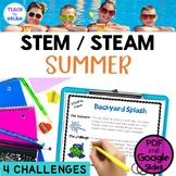 Summer STEM Challenges | 4 Summer STEAM Activities - Summe