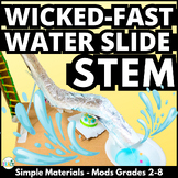 Summer STEM or End of the Year STEM Activity - Water Slide