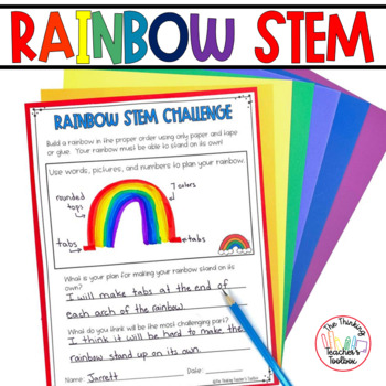 Preview of Spring STEM Rainbow