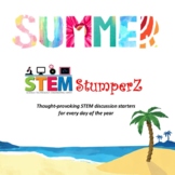 Summer STEM Stumpers for your journals - June, July, August