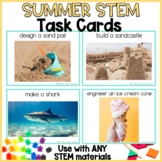 Summer STEM Task Cards | End of the Year STEM Task Cards