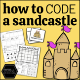 Summer STEM - how to code a sandcastle - unplugged coding 