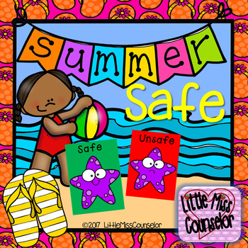 Preview of Summer Safe Kids:  Green and Red Safety Choices PowerPoint