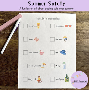 Preview of Summer Safety