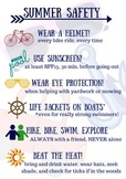 Summer Safety Tip Sheet for Students
