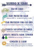 Summer Safety Tip Sheet in Spanish