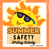 Summer Safety Writing Activity