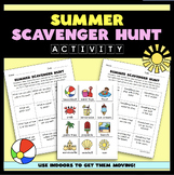 Summer Scavenger Hunt Activity - Indoor Summer-Theme Fun!