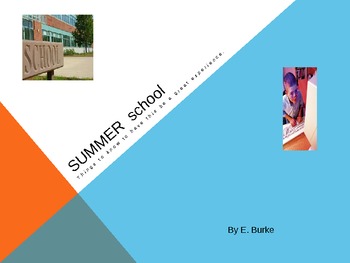 Preview of Summer School