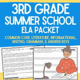 Summer School: 3rd Grade Common Core ELA: Literature, Info