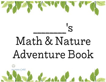 Preview of Summer School 4th Grade Nature Summer Math Packet Day 6-10 (Leaves)