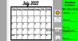 Summer School Calendar Smartboard Slides