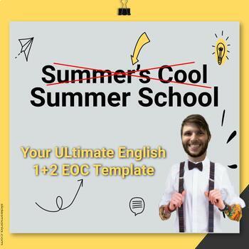 Preview of Summer School Curriculum Kit | English EOC | TEKS | English 1 + 2