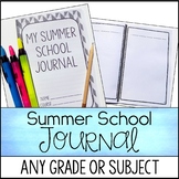Summer School Journal - All Grades & Subjects