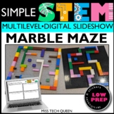 End of the Year STEM Marble Maze STEM Activity