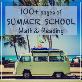 Preview of Summer School Math and Reading Bundle
