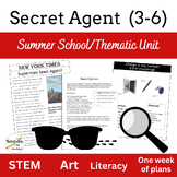 Summer School Thematic Unit: Secret Agent Theme Unit (Grades 3-6)