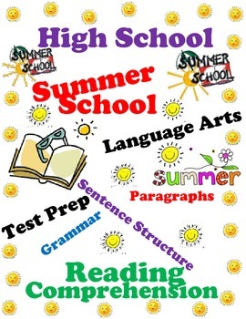 Preview of Summer School for High School English