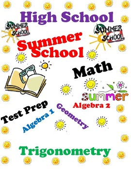 Preview of Summer School-High School Math