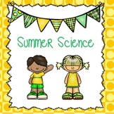 Summer Science for Preschool and Kindergarten