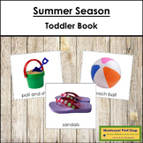 Summer Season Cards - Montessori Toddler Cards (vocabulary)
