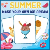 Summer Season "Make Your Own Ice Cream" Craft Activity |En