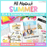 Summer School Science, Nonfiction, Writing Activities Sunf