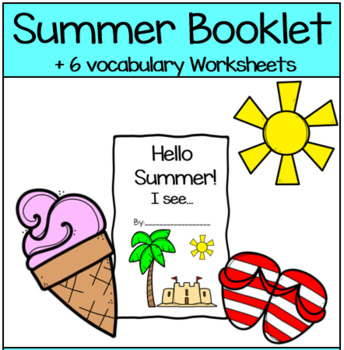 summer season worksheets booklet project summer vocabulary no prep